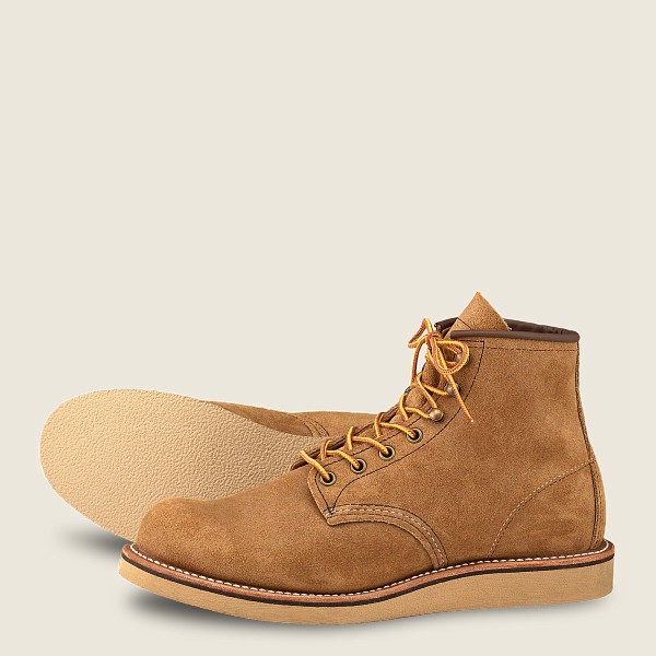 Heritage Støvler Herre - Red Wing Rover - 6-Inch Muleskinner Læder - Orange - AFOPNV-217